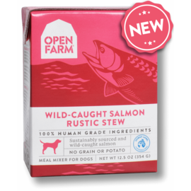 Open Farms Open Farm Wild-Caught Salmon Rustic Stew Wet Dog Food, 12.5-oz Box