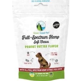 Green Coast Pet Green Coast Pet Pawnut Butter Dog Treat, 1-lb Jar