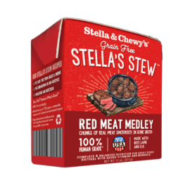 Stella & Chewy's Red Meat Medley Stew Wet Dog Food, 11-oz Box