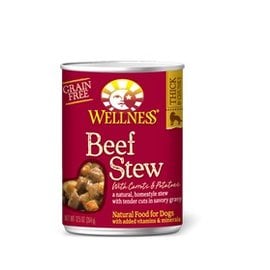 Wellness Beef Stew with Carrots & Potatos Grain-Free Canned Dog Food 12.5-oz Can