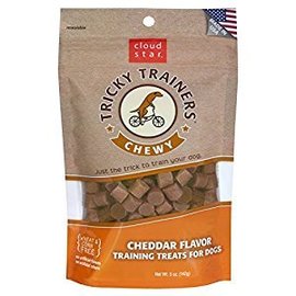 Cloud Star Cloud Star Chewy Tricky Trainer Cheddar Dog Treats